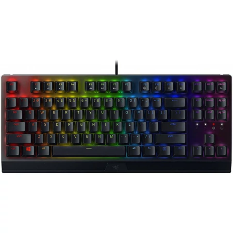TECLADO RAZER MECANICO BLACKWIDOW V3 TENKEYLESS YELLOOW SWITCH US LAYOUT