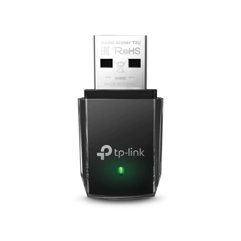 PLACA DE RED USB TPLINK WIFI T3U AC1300 DUAL BAND MU MIMO