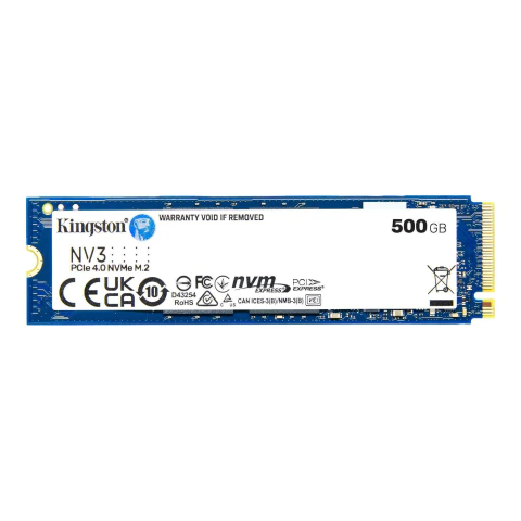 DISCO SÓLIDO M.2 KINGSTON NV3 500GB PCIE 4.0 NVME