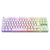 Teclado Mecanico T-DAGGER BORA WHITE SWITCH RED TGK-315W