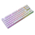 Teclado Mecanico T-DAGGER BORA WHITE SWITCH RED TGK-315W en internet