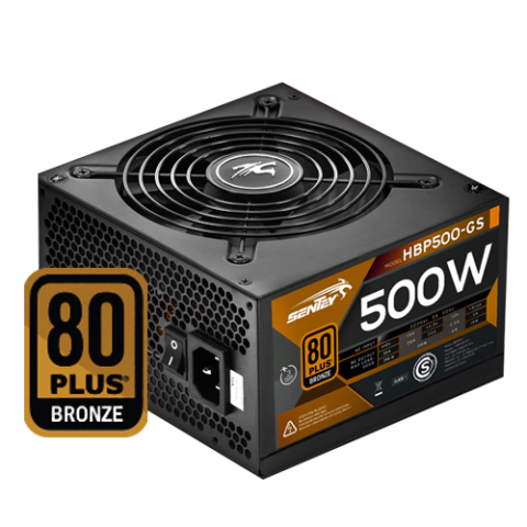 FUENTE SENTEY 500W 80 PLUS BRONZE HBP500-GS