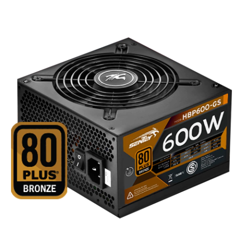 FUENTE SENTEY 600W 80 PLUS BRONZE HBP600-GS