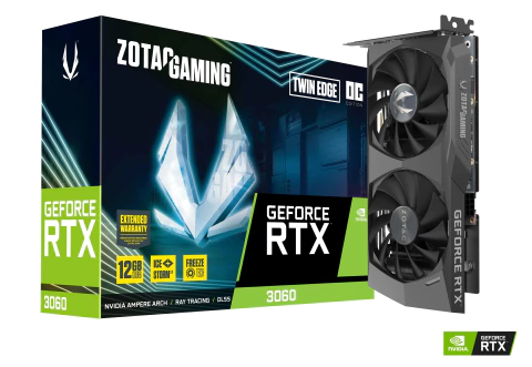 PLACA DE VIDEO ZOTAC RTX 3060 12GB TWIN EDGE