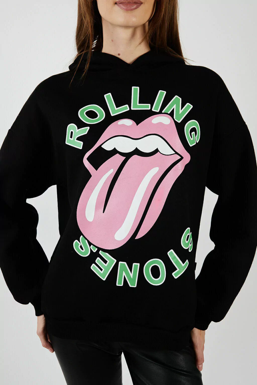 BUZO CON CAPUCHA ROLLING STONES (BI23M424)