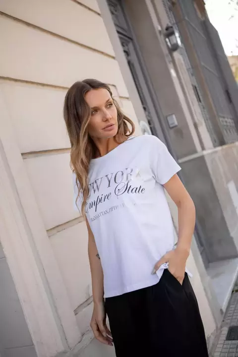REMERA NEW YORK FOIL