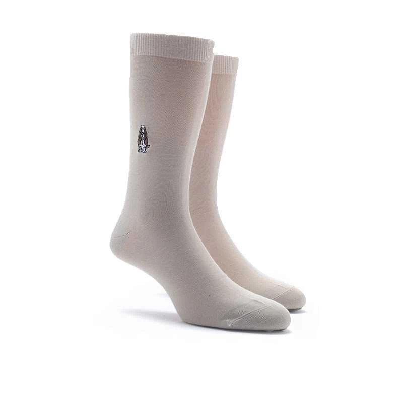 Soquete Classic algodón PERRO beige
