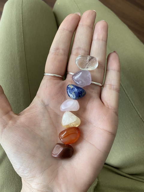 Kit de piedras 7 chakras - comprar online