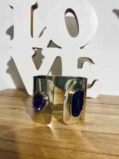 Brazalete de alpaca combinado. Protección - comprar online