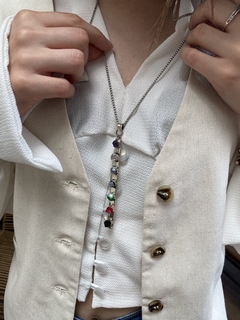 Collar con dije 7 chakras. Equilibrio - DRUSA ACCESORIOS