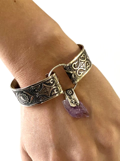 Pulsera esclava con amatista