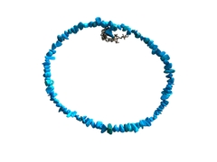 Imagen de Collar choker con escallas de piedra natural