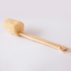 Cepillo de espalda con esponja vegetal