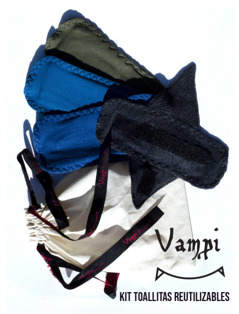 Kit toallitas Vampi Reutilizables