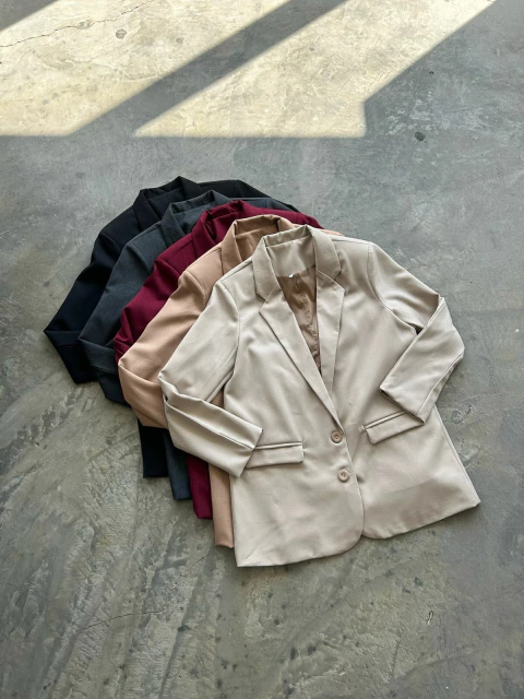 BLAZER FORRADO SARGA HOMBRERAS