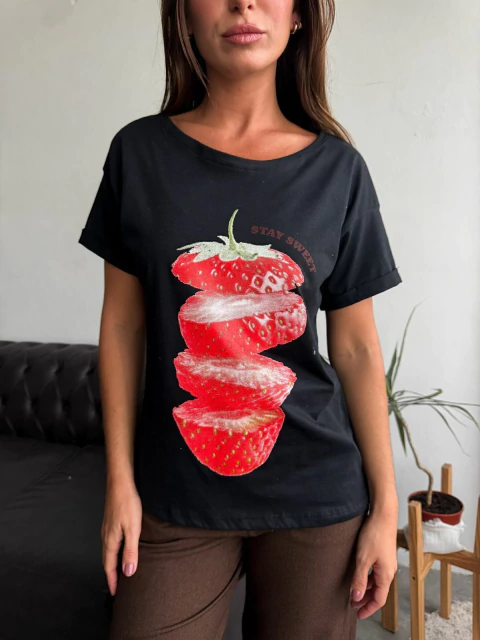 REMERA M/CORTA FRUTILLA