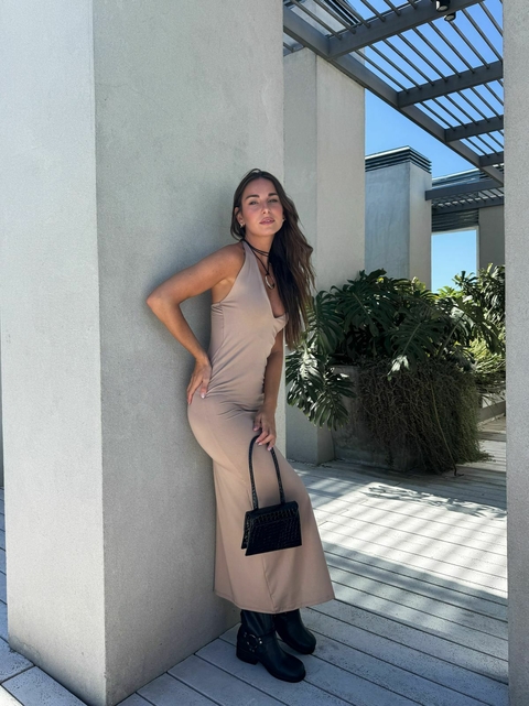 VESTIDO LYCRA ESCOTE V
