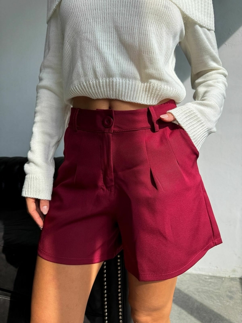 SHORT SASTRERO PINZADO - comprar online
