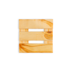 Jabonera Cuadrada de madera I ReConsciente en internet