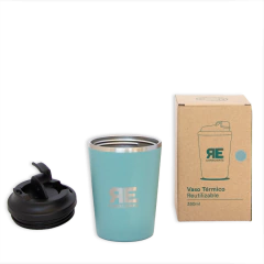 VASO TÉRMICO VERDE REUTILIZABLE I RE CONSCIENTE - comprar online