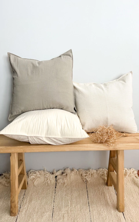 Pack x3 almohadones 50x50 LONDON