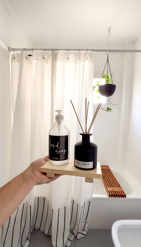 Dispenser 500 ml - Hand soap BLACK - comprar online