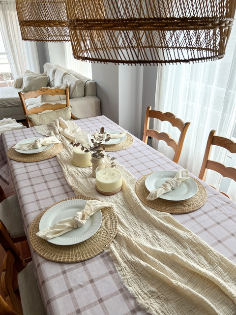 Mantel antimanchas - Cuadros arena