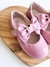 Sapatilha Infantil Verniz Com Laço Removível Rosa Xuá Xuá 045.248.774 - 3Kids