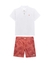 Conjunto Infantil Bata E Shorts Coqueiros Om 1224078 - loja online