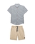 Conjunto Infantil Bata Linho E Shorts Om 1224081 - comprar online