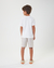Conjunto Infantil Masculino Camiseta Off Com Shorts Sarja Listras Onda Marinha 1.243.116 - loja online