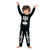 Pijama Infantil Masculino Esqueleto Preto Brilha No Escuro Kyly 1000461-Pr