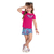 Conjunto Infantil Borboletas Blusa E Shorts-Saia Pink Kyly 1000475-Rs na internet