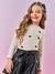 Blusa Infantil Bordada Corações Cinti 12450 - comprar online
