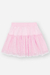 Saia Em Tule Infantil Com Brilhos Rosa Cinti 12455 - 3Kids