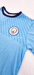Camisa Manchester City Infantil Azul 14700714056 - comprar online