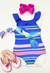 Maiô Infantil Arara Azul Mon Sucré 51135219024