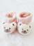 Pantufa Sapatinho Bebê Ursinho Rosê 2294-Rs na internet