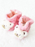 Pantufa Sapatinho Bebê Ursinho Rosê 2294-Rs - 3Kids