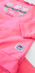 Imagem do Conjunto Infantil Flores Blusa E Calça Wide Leg Moletom Flanelado Rosa Neon Up Baby 44870