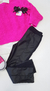 Legging Infantil Couro Animê P5493 - 3Kids