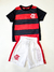 Conjunto Flamengo Infantil Vermelho E Branco 10062751 - comprar online