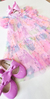 Vestido Infantil Gatinhos Tule Neon Mon Sucré 51133125198 na internet