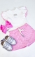 Conjunto Infantil Blusa E Shorts Saia Rosa Cinti 10251-Rs na internet
