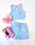 Conjunto Infantil Atoalhado Azul Cinti 12106-Az