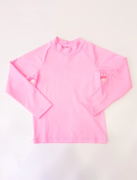 Blusa Infantil Proteção Solar Rosa Have Fun 29101-Rn
