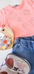 Blusa Infantil Strass Laranja Kukiê 73767-Ln - 3Kids
