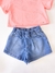 Blusa Infantil Strass Laranja Kukiê 73767-Ln - loja online