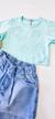 Blusa Infantil Strass Azul Kukiê 73767-Az na internet