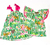 Vestido Infantil Estampado Verde Up Baby 45179 - 3Kids